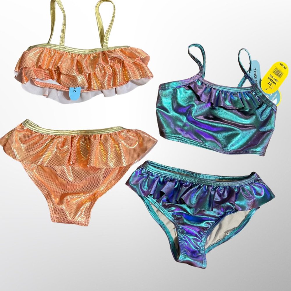 NWT Lot of 2T Lightning Bug UPF 50+ Swimsuits